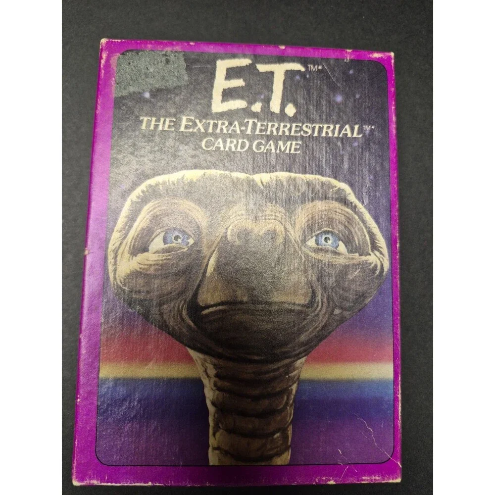 Extra-Terrestrial ET card game Spielberg et Alien Card Game